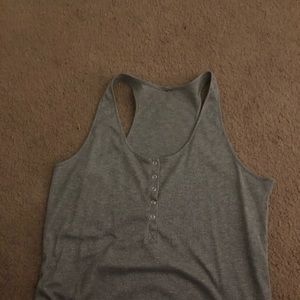 Gray tank top
